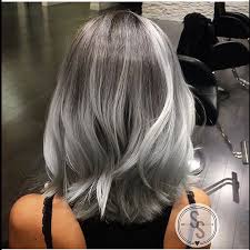 This Highlighted Through My Hair About 3 4 Of My Head To Allow For The Roots To Be A Part Of The Grey Hair Color Silver Silver Hair Color Grey Hair Color