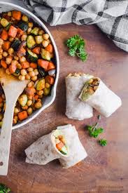 Sep 21, 2016 · the cauliflower wraps can be prepared ahead of time, too. Chickpea Zucchini Stir Fry Wraps Easy Dinner Or Lunch In 20 Minutes