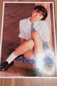 Yahoo!オークション - 力武靖 西村理香 A4 ポスター 懐かし ジュニアア...