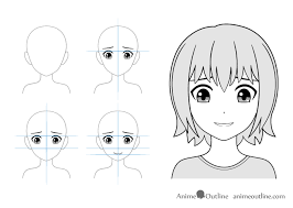 Here's how to draw a manga face with an embarrassed expression. 12 Anime Facial Expressions Chart Drawing Tutorial Animeoutline