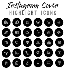 Black And White Instagram Highlight Covers Instagram Story Highlights Icons Set Of 57 Instagram Icons Etsy Black And White Instagram Instagram Icons Instagram Story Template