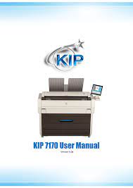 Kip 7170 User Manual Manualzz
