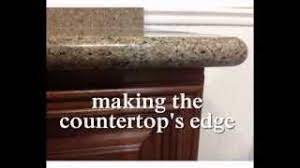 Full bullnose edges are popular because they add a warm and soft profile to the countertop. Full Bullnose Edge On Granite Countertops Youtube