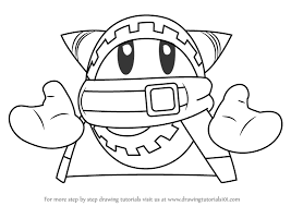 Printable pac man coloring page. Learn How To Draw Magolor From Kirby Kirby Step By Step Drawing Tutorials