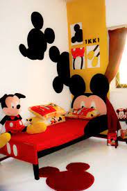 Pin By Sara Diggs On Art Designing Mickey Mouse Bedroom Mickey Mouse Bedroom Decor Themed Kids Room