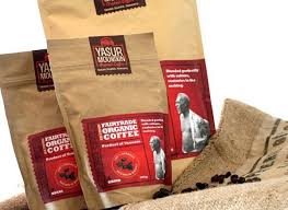 Yasur Mountain Organic Coffee Organic Coffee Food Packaging Design Coffee