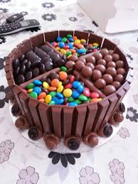Pin By Jo Sheldrake On Cakes Lolly Cake Desserts Kit Kat Cake