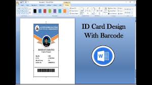 Microsoft word has everything you need to make create, charming greeting cards for the holidays. Ms Word 2007 Me Id Card Kaise Banaye Photoshop Tutes