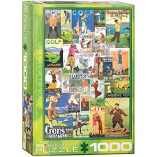 Check spelling or type a new query. Eurographics Golf Vintage Collage Puzzle 1000 Piece Walmart Canada