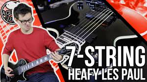 Along with the mahogany body. Epiphone Matt Heafy Custom 7 Demo A 7 String Les Paul Youtube