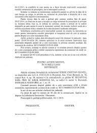 7/a/28 iunie 2011 a declarat recurs reclamanta sc t.m. Constatarea Prescriptiei In Baza Decretului Lege 167 1958 Al Dreptului Bancii De A Executa Cuculis Si Asociatii