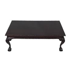 Modern coffee table for living room elegant square modern coffee, source: Solid Mahogany Wood Coffee Table Antique Reproduction Chippendale Style Ebay