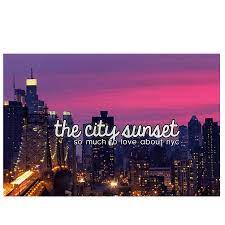 Nyclove Vspink Sunset City City Quotes City
