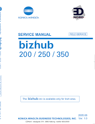 Original windows 10 driver will function properly, however if wsd is used to install your device, device. Konica Minolta Bizhub 350 Bizhub 200 Bizhub 250 User Manual Manualzz