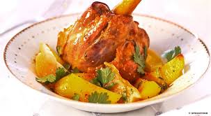 Knuckle Of Lamb With Saffron Potatoes Recipe Lamb Recipes Easy Lamb Recipes Saffron Recipes