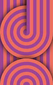 Line Colorful Colors Retro Art Art Deco Pattern Environmental Graphic Design