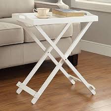 Tv Tray Tables With Removable Serving Tray Portable Table Top Folding Lightweight End Table Snack Table For Living Ro Tv Tray Table Tray Table Sofa Snack Table
