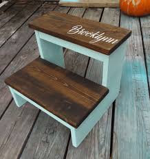 Step Stool Kids Toddler Wooden Step Stool Personalized Step Stool Toddler Stool 2 Step Stool Name On Sto Childrens Step Stool Step Stool Wooden Step Stool