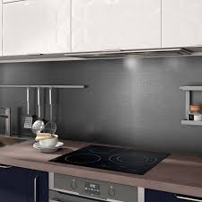 Credence Compact Alu Inox H 63 5 Cm X Ep 2 Mm X L 120 Cm Leroy Merlin