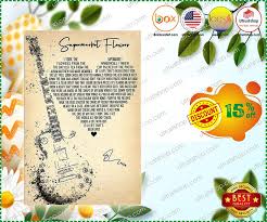 (nothing but) flowers lyrics as written by david byrne. Guitar Supermarket Flowers Lyrics Poster