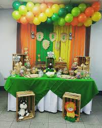 Candy Bar Safari Nino Dogum Gunu Dogum Gunu Yemek Bebek
