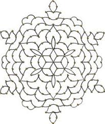 Printable Rangoli Outlines Rangoli With Dots Rangoli Designs Rangoli Designs With Dots