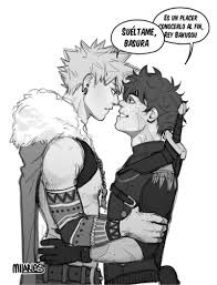 Omegaverse bnha todoroki x midoriya x bakugou and other ships. Villain Deku X Bakugou Comic Kahoonica