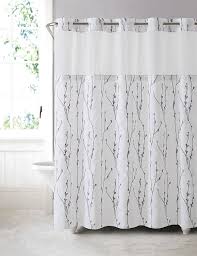Black And Gray Curtains Walmart 57 Jpg 1 157 1 500 Pixels Shower Curtain Curtains White Curtains