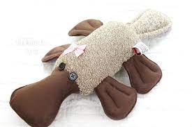 Platypus Plush Baby Dolls Sock Monkey Dolls Sock Doll