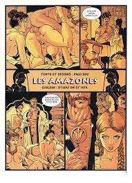 Comic erotico Lara Jones y las Amazonas - Ver Comics Porno XXX en Español