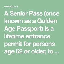 A Senior Pass Once Known As A Golden Age Passport Is A Lifetime Entrance Permit For Persons Age 62 O Parks And Recreation Recreation National Wildlife Refuge