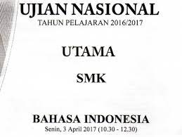 Tugas bahasa indonesia membuat soal dan jawaban. Prediksi Soal Un 2017 2018 Mapel Bahasa Indonesia Smk Mak Dan Pembahasan Soal Un 2016 2017 Zuhri Indonesia