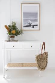 Maybe you would like to learn more about one of these? Hamilton Cane Console Table White Abide Interiors