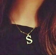 pin by saja mohammad on letters jewelry lover beautiful jewelry alphabet necklace