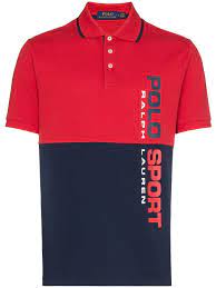 Polo Ralph Lauren Two Tone Logo Polo Shirt Farfetch In 2021 Mens Designer Polo Shirts Ralph Lauren Polo Shirts Mens Polo T Shirts