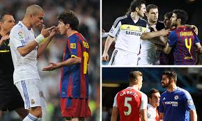 Februar 1983 in maceió, brasilien; Lionel Messi Against Pepe Arsenal Defender Gabriel Vs Chelsea Star Diego Costa Daily Mail Online