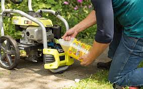 They are powerful enough to clean lawn equipment, vehicles, patio furniture, gutters, driveways, decks, and more. Pressure Washing Chemicals And How To Use The Proper Solution Stuffoholics