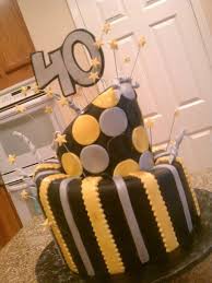 40th Black And Gold Cake Ideas Silver Black Gold Birthday Cake 40th 40th Birthday Cakes Gold Birthday Cake 40th Birthday