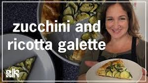 Zucchini can also be eaten raw, sliced or shredded, in a cold salad, as well as lightly cooked in hot salads, as in thai or vietnamese recipes. Zucchini And Ricotta Galette Smitten Kitchen