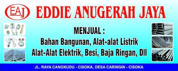 Material bangunan proyek lpa semarang kendal kerikil kricak batu split 1x1, 1x2, 2x3. Jual Spanduk Toko Bangunan Di Lapak Cah Rantau Bukalapak