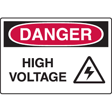 High voltage signs bring attention to voltage hazards that may not always be visible or obvious. Danger Signs High Voltage Danger Sign Seton
