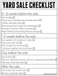 Print free's printable yard sale sign. How To Have A Successful Yard Sale Free Printable Checklist