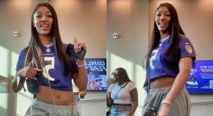 VIDEO: Angel Reese Had Fans Going Nuts As She Danced And Rolled Her Hips While Rocking A Baltimore Ravens Jersey