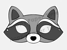 Explore 623989 free printable coloring pages for your kids and adults. Raccoon Mask Animal Costume Craft Kids Printable By Happy Paper Time