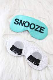 Make Your Own Eye Mask A Beautiful Mess Diy Sleep Mask Diy Eye Mask Diy Sleep