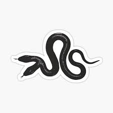 Maybe you would like to learn more about one of these? Two Headed Snake Stickers Redbubble