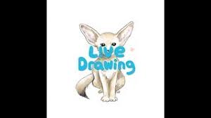 Jun 30, 2015 · begin with drawing three ovals. Penup Live Drawing 30 How To Draw Fennec Fox Youtube
