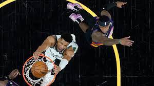 They compete in the national basketball association. Suns Vs Bucks Score Results Phoenix Takes Game 2 Despite Monster Giannis Antetokounmpo Performance Sporting News
