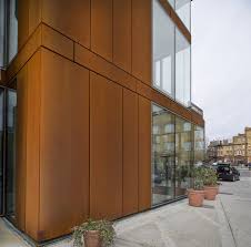 Chester House London Steel Architecture Metal Buildings Corten Steel