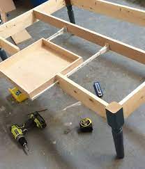 4 nuts and 4 washers (optional to attach legs) tape measure. Turned Leg Coffee Table With Apron Drawer Diy Coffee Table Turned Leg Coffee Table Coffee Table With Drawers